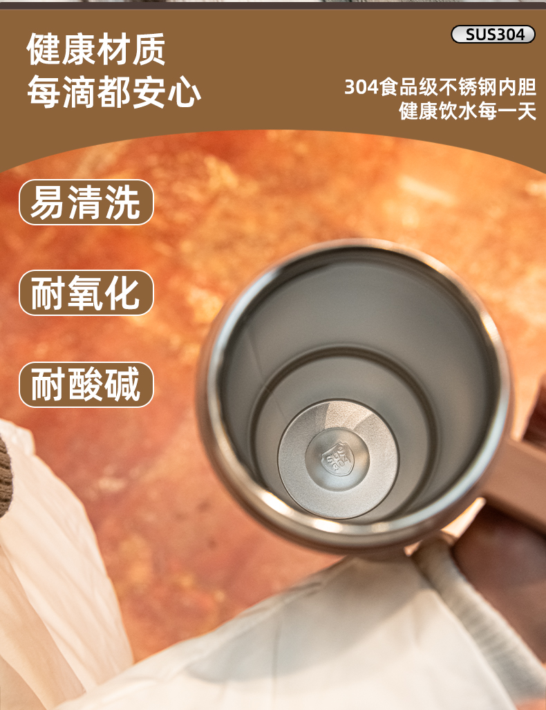 780ML大容量双饮手柄保温杯