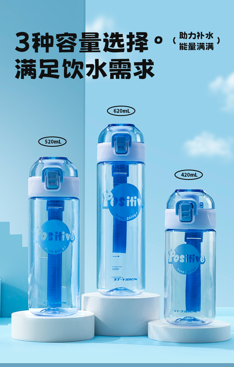 大容量双饮手柄保温杯780ML