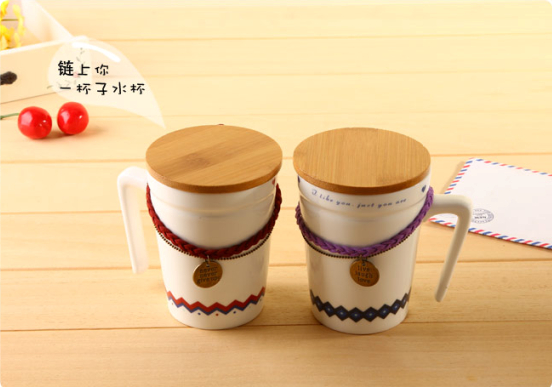 创意情侣水陶瓷杯